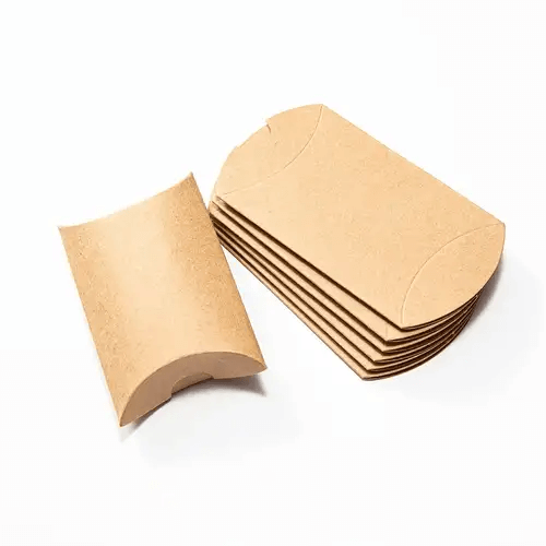 Kraft Pillow Soap Boxes