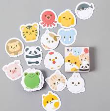 Stickers on Paper