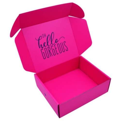 Pink Mailer Boxes