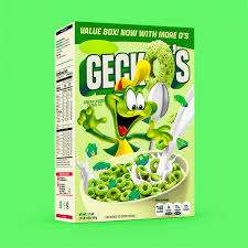 Cereal with Frog on Box
