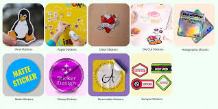 Stickers on Paper