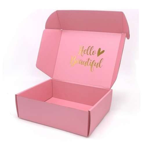 Pink Mailer Boxes