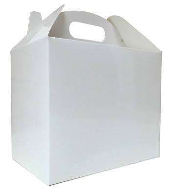 White Gable Boxes