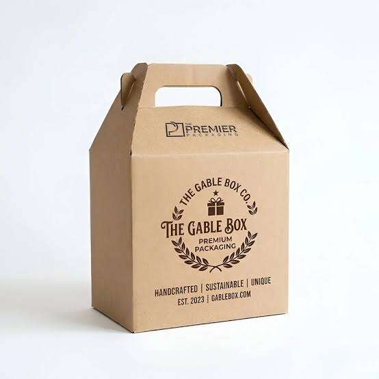 Kraft Gable Boxes