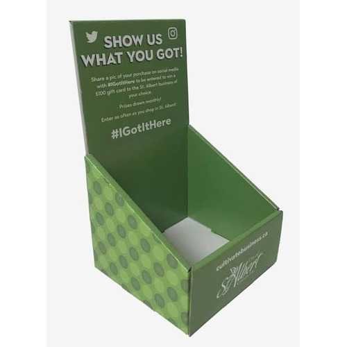 Countertop Cardboard Display Boxes